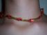 Regal Red and Green Choker