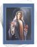 Blessed Virgin Mary - 8x10 BlueGray Matted Print