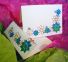 Personalized Flower Card - Gocco Printed