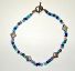 Blue Sea Anklet by Wendy