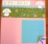 Pre-Made Happy Easter Scrapbook Page