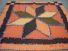  orange lonestar flannel quilt